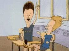 Bevis And Butthead Music GIF - Bevis And Butthead Music Rock GIFs