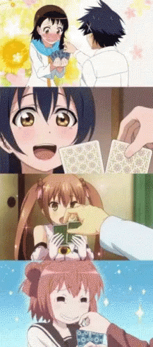 Anime Pick A Card GIF - Anime Pick A Card Happy - Discover & Share GIFs