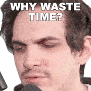 Why Waste Time Nik Nocturnal Sticker - Why Waste Time Nik Nocturnal Why Spend So Much Time Stickers