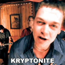 Kryptonite Brad Arnold GIF - Kryptonite Brad Arnold 3doors Down GIFs