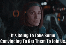 The Mandalorian Convincing Them To Join In GIF