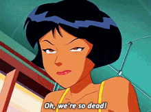 Totally Spies Alex GIF - Totally Spies Alex Oh Were So Dead GIFs