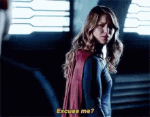 Excuse Me Offended GIF - Excuse Me Offended Supergirl GIFs