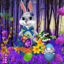 Happy Easter GIF - Happy Easter Rabbit GIFs