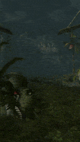 a painting of a temple with a fire coming out of the roof