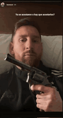 Messi Gun GIF - Messi Gun Messi Pistola GIFs