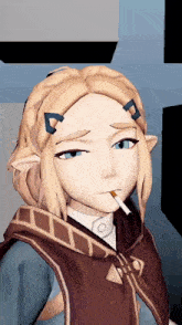Zelda Flip Trick GIF - Zelda Flip Trick Cigarette GIFs