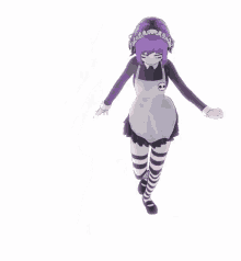 Yakui The Maid Anime Dance GIF - Yakui The Maid Anime Dance GIFs