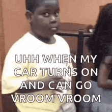 awkward when car turns on