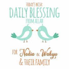 Nadia And Wahyu Daily Blessings GIF - Nadia And Wahyu Daily Blessings Allah GIFs