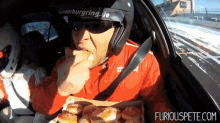 Just A Sunday Drive With Doughnuts  GIF - Driving Stroll Doughnuts GIFs