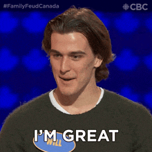 I'M Great Family Feud Canada GIF - I'M Great Family Feud Canada I'M Good GIFs