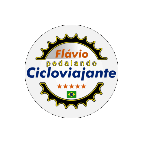 Cicloviajante Viagem-eurivan Sticker - Cicloviajante Viagem-eurivan Eurivan Carlos Stickers