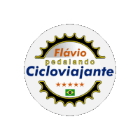 Cicloviajante Viagem-eurivan Sticker - Cicloviajante Viagem-eurivan Eurivan Carlos Stickers