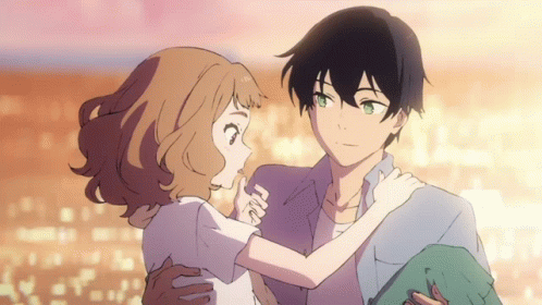 Hug Anime Gif - Hug Anime Love - Discover & Share Gifs