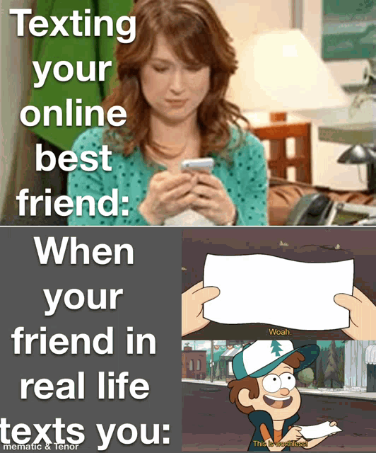 real friend meme