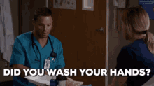 Did You Wash Your Hands? GIF - Greys Anatomy Wash Your Hands Meredith GIFs
