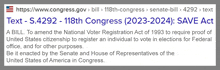 Hr 8281 Safeguard American Voter Eligibility Act GIF