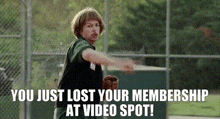 you just lost membership video store blockbuster bench warmers