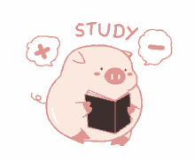 Study Pig GIF - Study Pig Cute GIFs