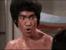 Mimr Salty GIF - Mimr Salty Bruce Lee GIFs