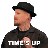 Time'S Up Joel Madden Sticker - Time'S Up Joel Madden Ink Masters Stickers