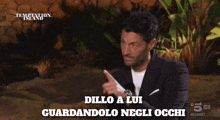 Filippo Bisciglia Temptation Island GIF - Filippo Bisciglia Temptation Island Dillo A Lui GIFs