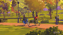 Riding A Bike Jabari GIF - Riding A Bike Jabari Meadow GIFs
