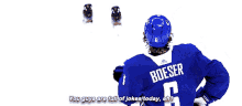 Vancouver Canucks Brock Boeser GIF - Vancouver Canucks Brock Boeser You Guys Are Full Of Jokes Today Eh GIFs