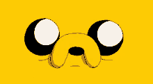 a cartoon character giving a thumbs up and pointing