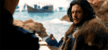 Jon X Sansa Handsome GIF - Jon X Sansa Handsome Stare GIFs