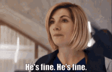 Hes Fine Doctor Who GIF - Hes Fine Doctor Who The Doctor GIFs