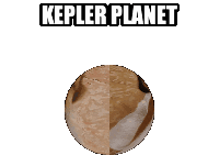 The Kepler The Sticker - The Kepler The Kepler Stickers