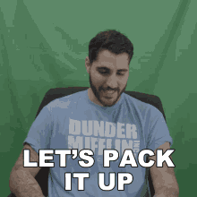 Lets Pack It Up Rudy Ayoub GIF - Lets Pack It Up Rudy Ayoub Lets Finish This GIFs