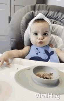 chewing viralhog munching eating baby