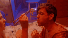 Eating Josef Salvat GIF - Eating Josef Salvat Love In The Afternoon GIFs