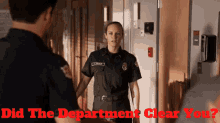 Station19 Maya Bishop GIF - Station19 Maya Bishop Did The Department Clear You GIFs