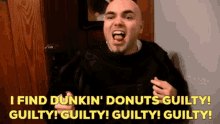 Sml Judge Pooby GIF - Sml Judge Pooby I Find Dunkin Donuts Guilty GIFs