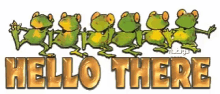 Hello Frogs GIF