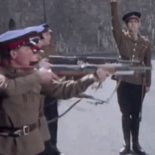 Monty Python Execution GIF - Monty Python Execution Firing Squad GIFs
