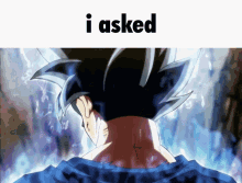 I Asked Goku GIF