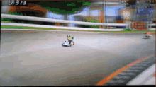 Luigi'S Death Stare Part Two GIF - Mario Kart Mariokart GIFs