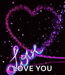 a heart with the word love written on it
