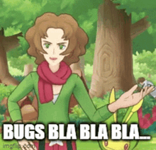 bugs bla bla bla bugs insects gym leader burgh pokemon burgh