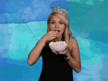 Miss America Drama GIF - Miss America Drama Eating Popcorn GIFs