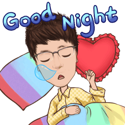 G9 Goof Night Sticker - G9 Goof Night Sleepy Stickers