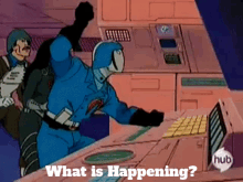 Gi Joe Cobra Commander GIF - Gi Joe Cobra Commander What Is Happening GIFs