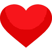 red heart heart joypixels love red
