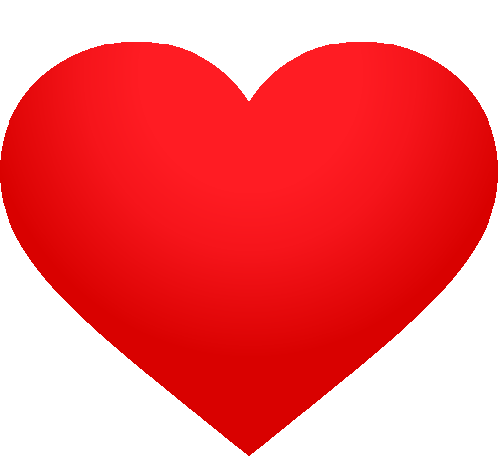Red Heart Heart Sticker - Red Heart Heart Joypixels Stickers