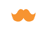Theorangemoustache The Orange Moustache Sticker - Theorangemoustache The Orange Moustache Tom Stickers